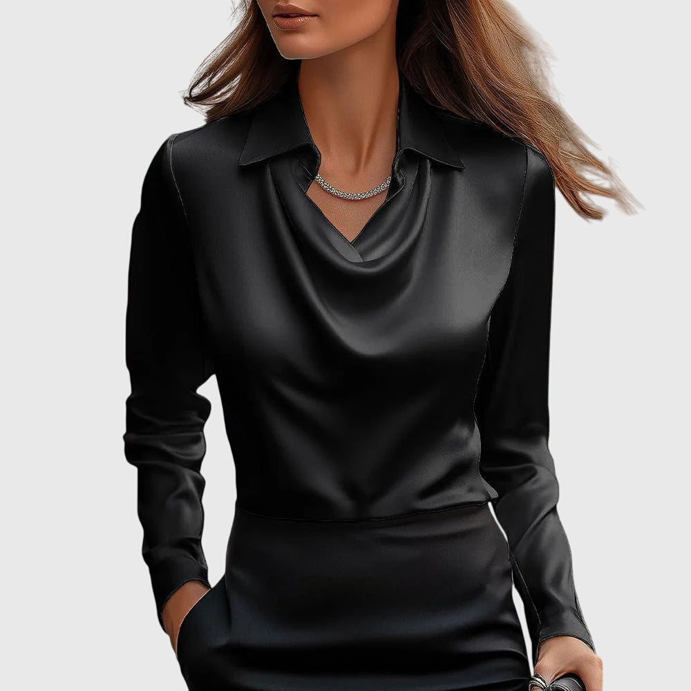 Brooklyn™ | Elegante blusa de satén