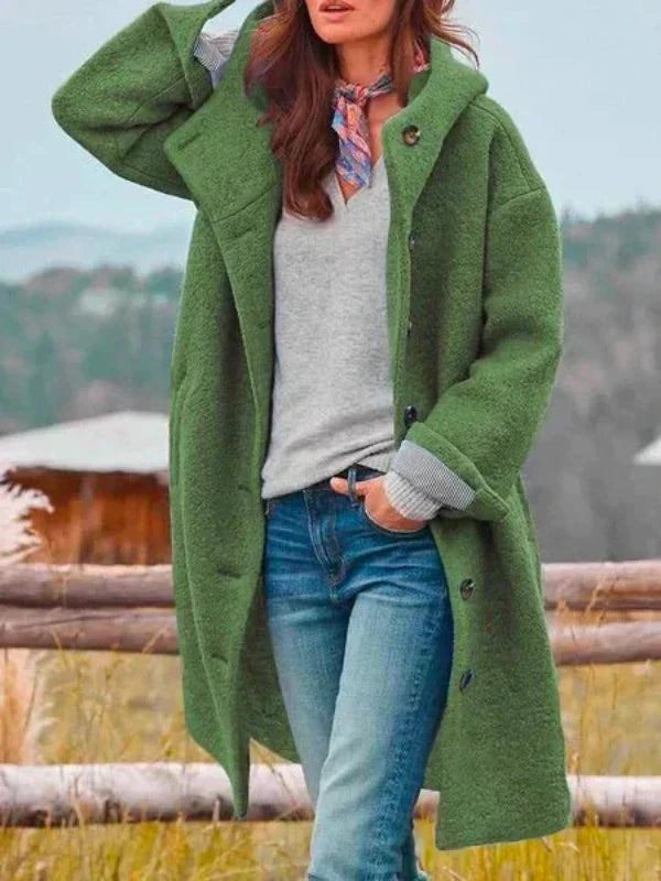 AMELIE: elegante chaqueta larga de invierno