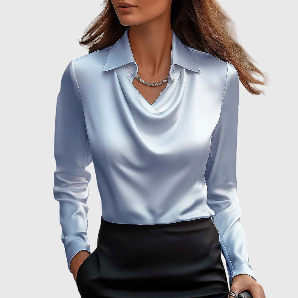 Brooklyn™ | Elegante blusa de satén