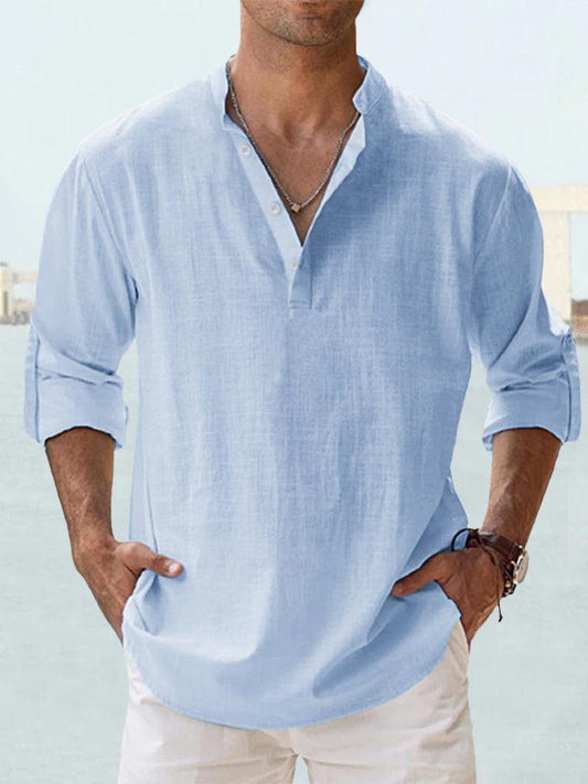 Lenoir™ | Camisa de lino transpirable