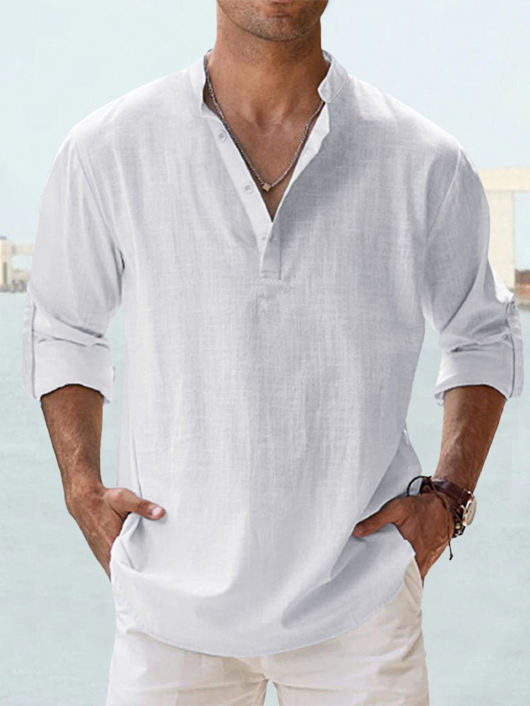 Lenoir™ | Camisa de lino transpirable