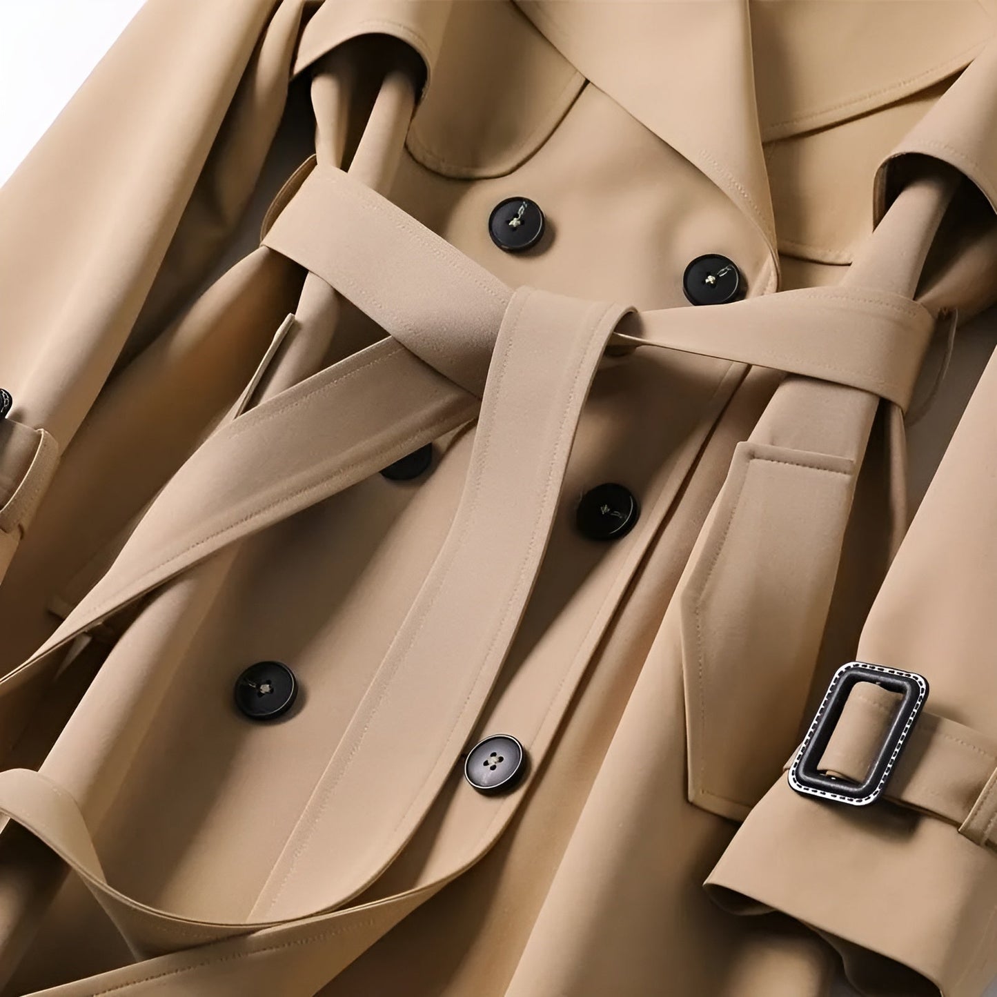 Vespera™ | Elegante y sofisticado trench coat