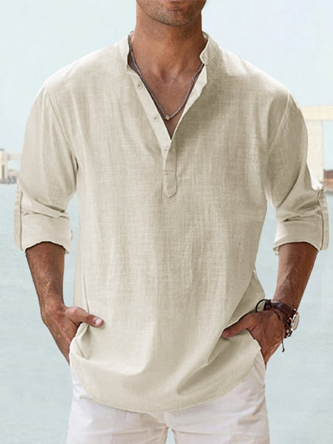 Lenoir™ | Camisa de lino transpirable