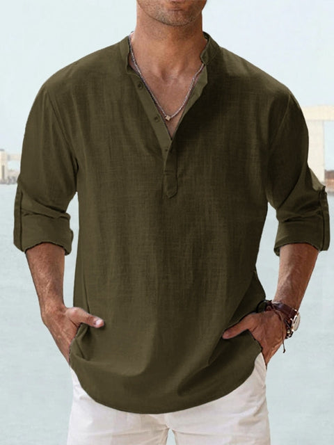 Lenoir™ | Camisa de lino transpirable