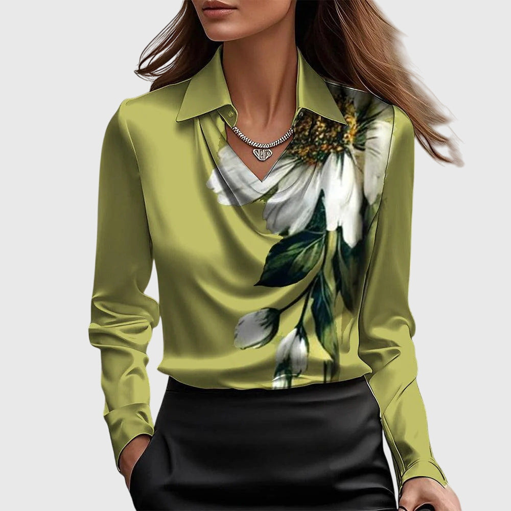 Brooklyn™ | Elegante blusa de satén