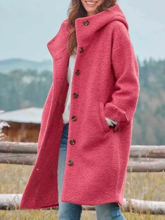 AMELIE: elegante chaqueta larga de invierno