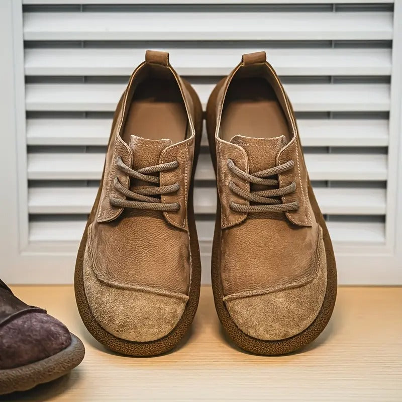 Santiago – Zapatos ortopédicos de piel de vacuno