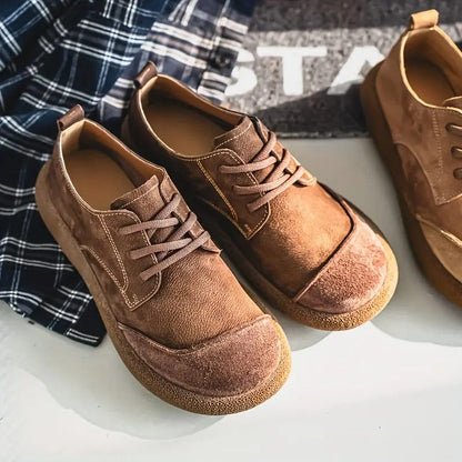 Santiago – Zapatos ortopédicos de piel de vacuno