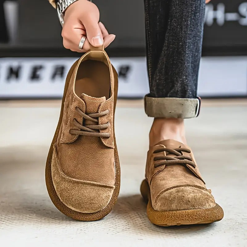 Santiago – Zapatos ortopédicos de piel de vacuno