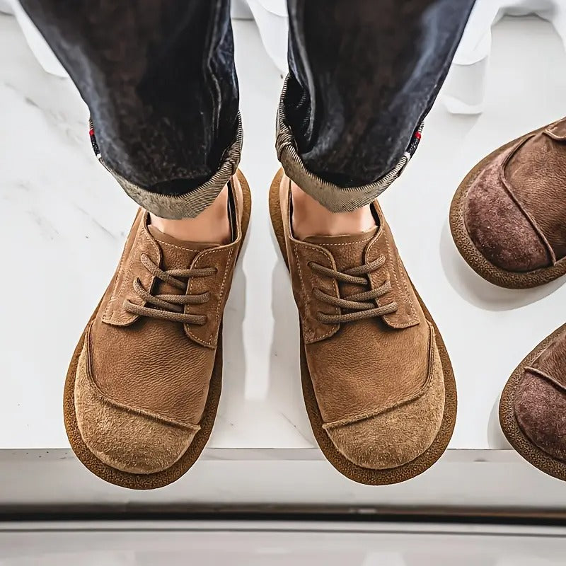 Santiago – Zapatos ortopédicos de piel de vacuno