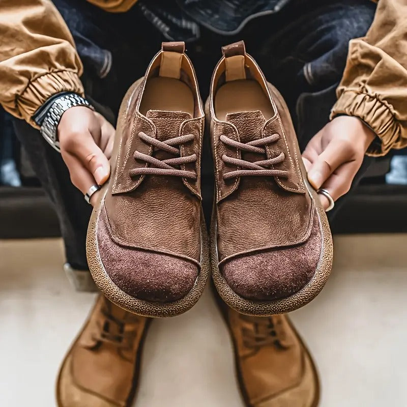 Santiago – Zapatos ortopédicos de piel de vacuno