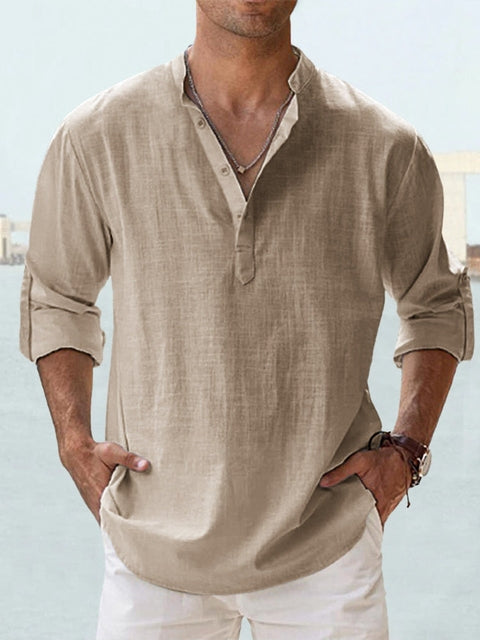 Lenoir™ | Camisa de lino transpirable