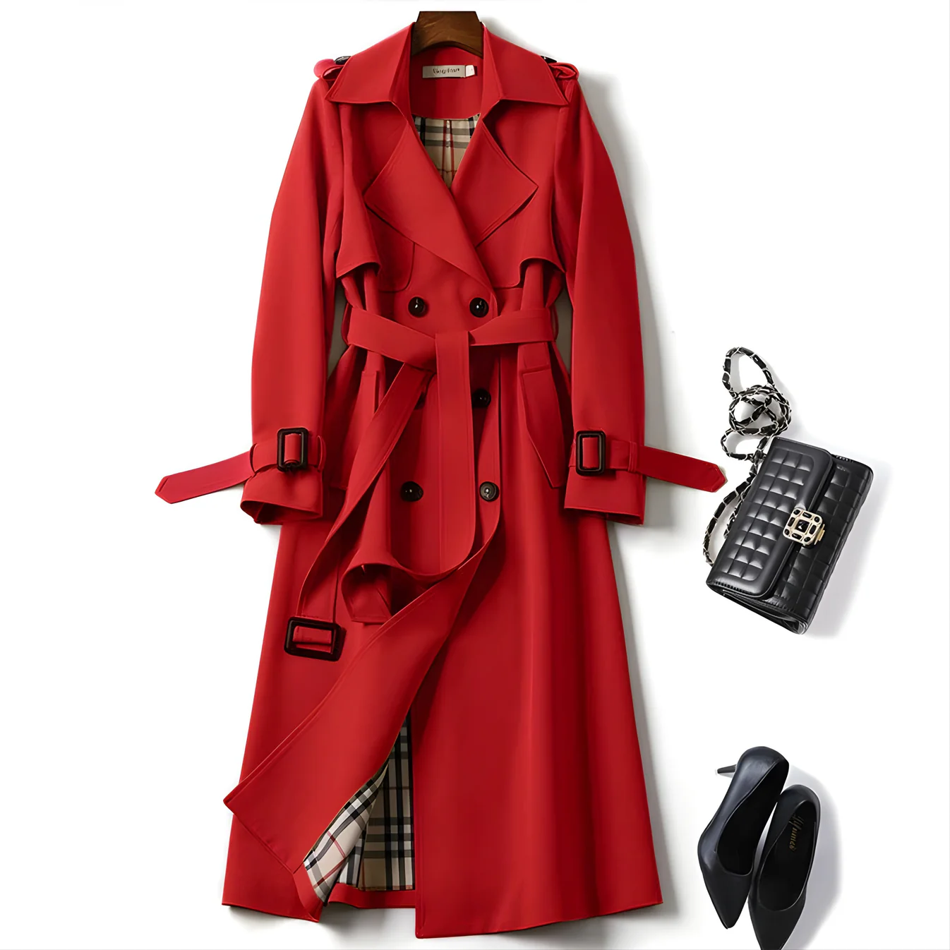 Vespera™ | Elegante y sofisticado trench coat